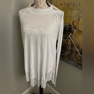 Free People white tunic xs